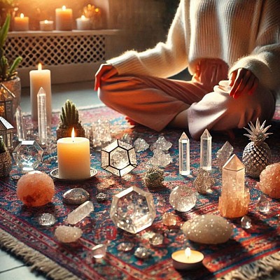 Crystal divination